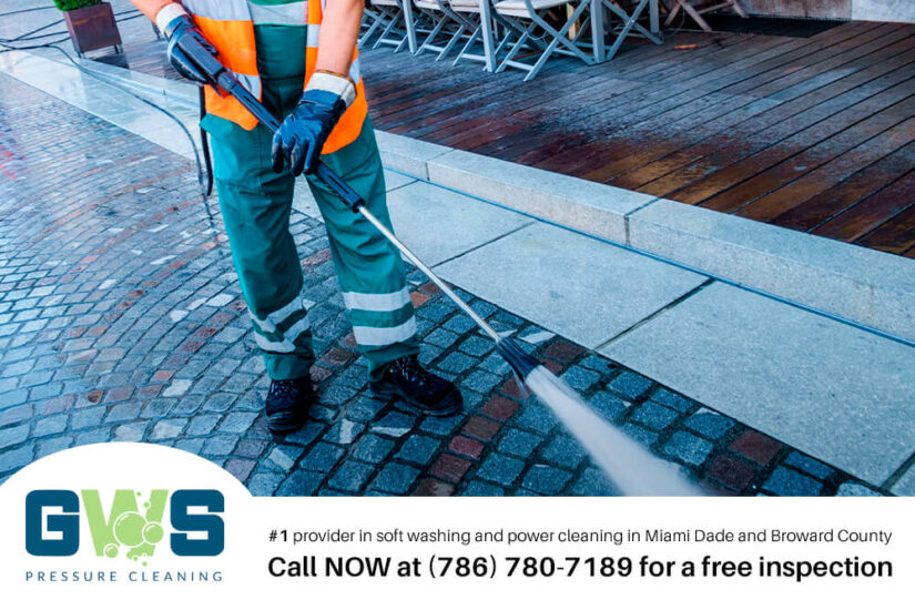 miami beach commercial sidewalk cleaning