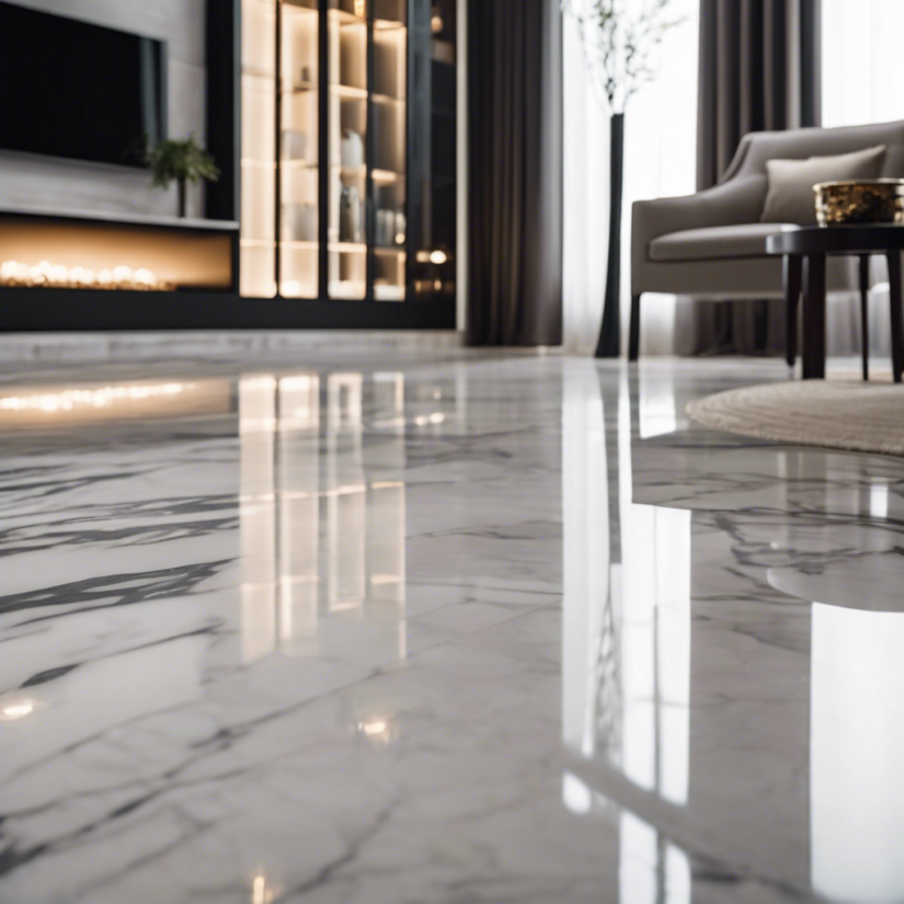 Commercial Marble Floor Polishing