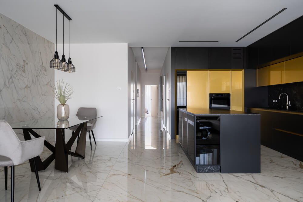 condominium marble floor polishing